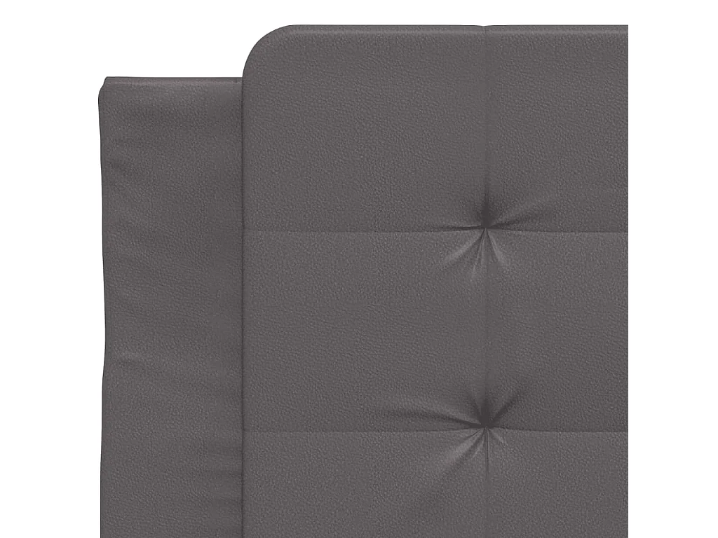 Giroletto senza Materasso Zadar Grigio 100x200 cm in Similpelle