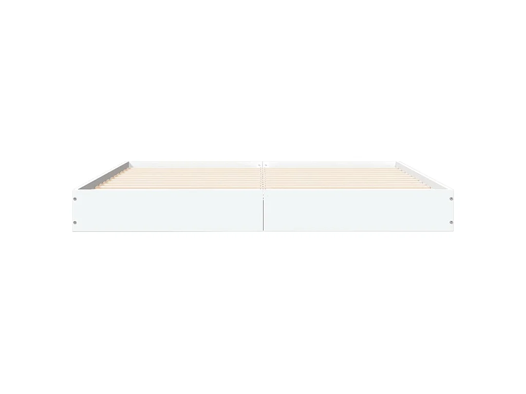 Estrutura de cama sem colchão 160x200 cm branco