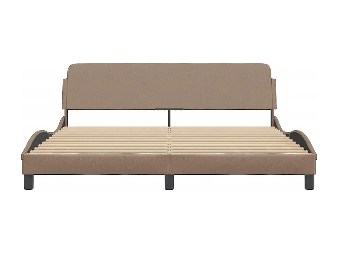 Cadre de lit Dover cappuccino 180x200 cm similicuir