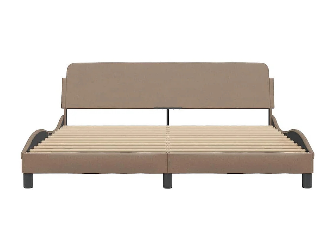 Cadre de lit Dover cappuccino 180x200 cm similicuir