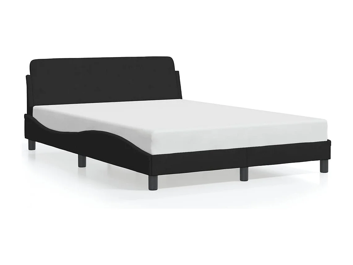 Bedframe "Dover" 120x200 cm fluweel zwart