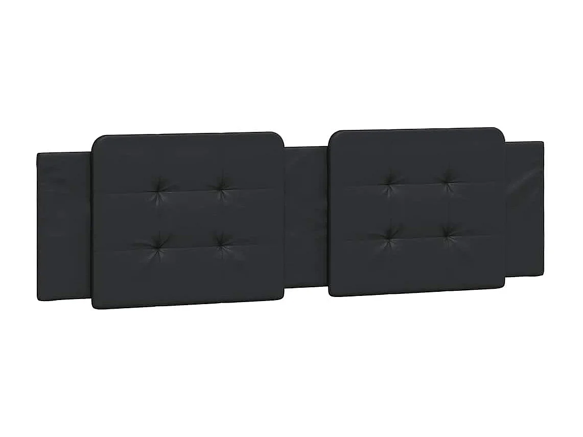 Bedframe zonder matras "Zadar" kunstleer zwart 180x200 cm