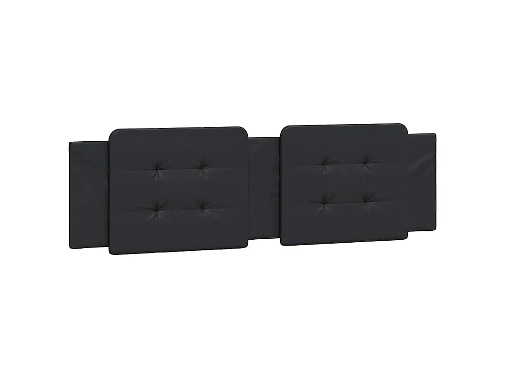 Bedframe zonder matras "Zadar" kunstleer zwart 180x200 cm