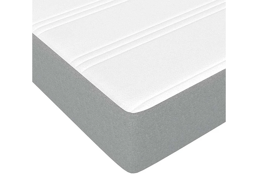 Letto Cassetti e Materasso Marrone Cera 90x200cm Massello Pino
