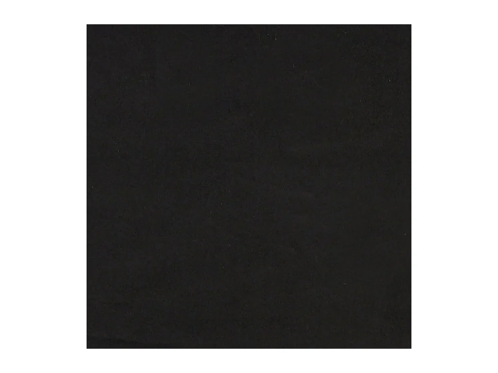 Cadre de lit Dover noir 200x200 cm velours