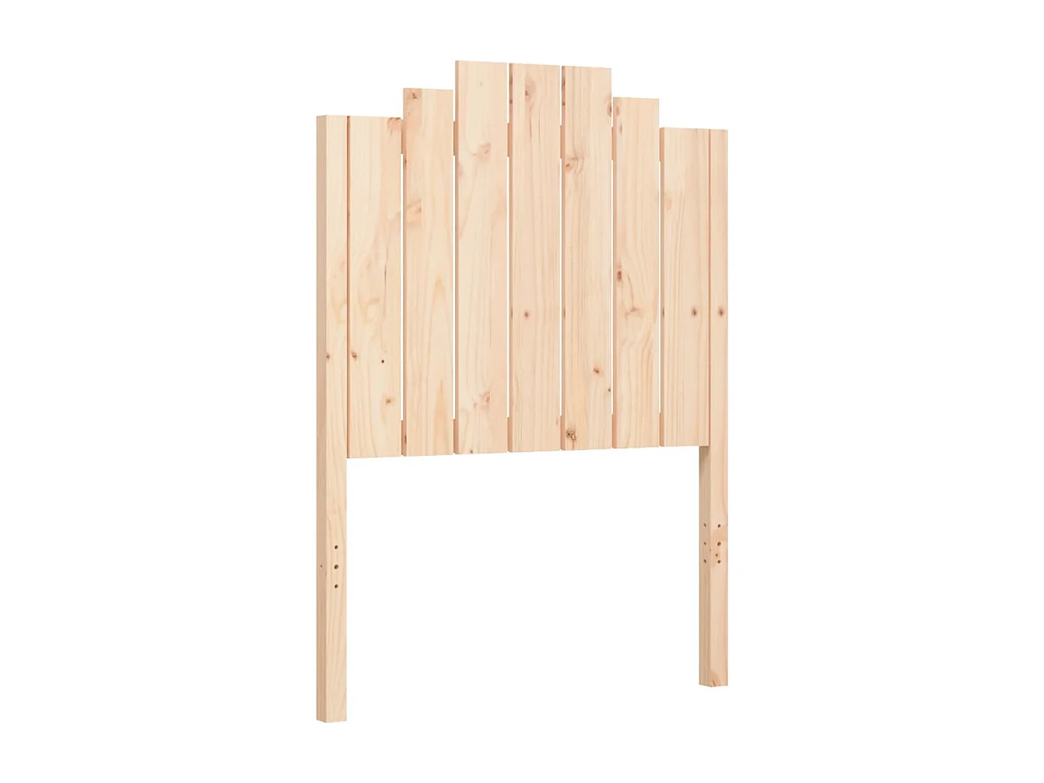 Cadre de lit sans matelas bois de pin massif