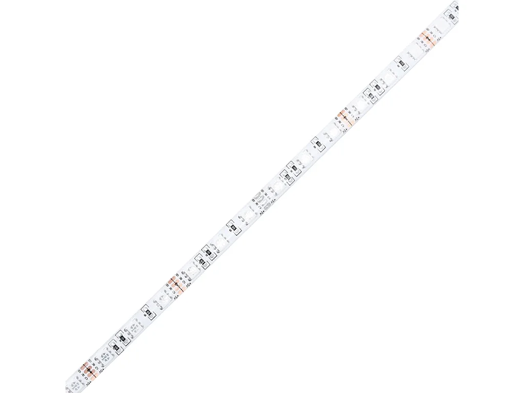 Bettgestell mit Kopfteil und LED-Leuchten Weiß 200x200 cm