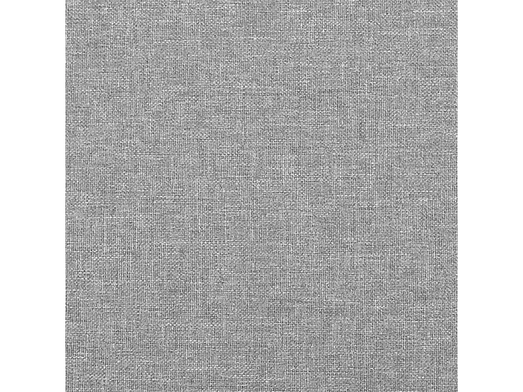 Sommier à lattes de lit matelas LED gris clair 120x190 cm tissu