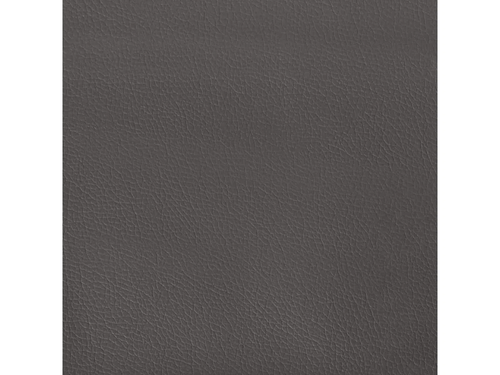 Sommier à lattes de lit matelas LED gris 120x190 cm similicuir