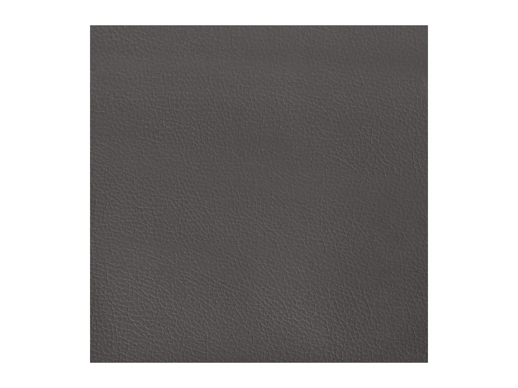 Sommier à lattes de lit matelas LED gris 120x190 cm similicuir