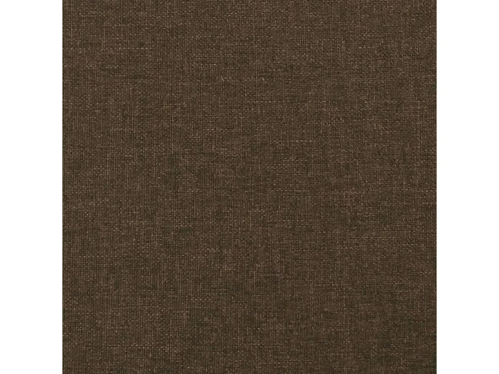 Sommier à lattes de lit et matelas marron foncé 120x190cm tissu