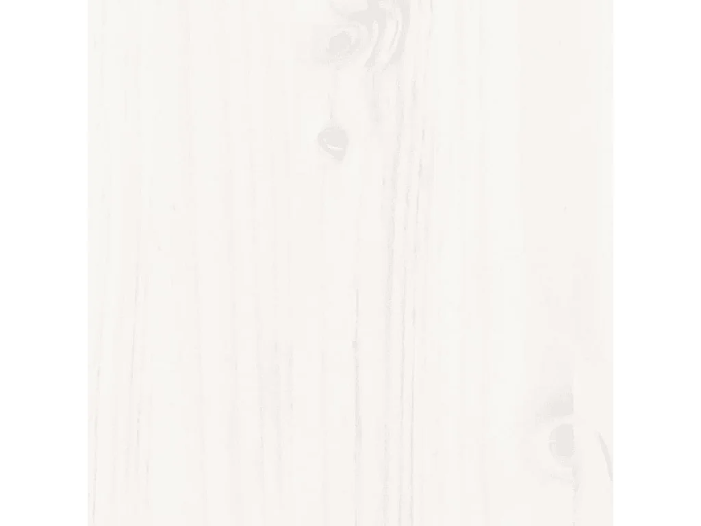 Sofá-cama sem colchão 90x200 cm madeira de pinho maciça branco