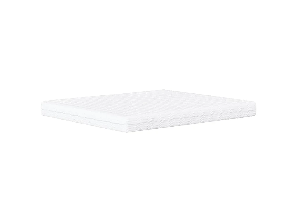 Cama con colchón terciopelo azul oscuro 200x200 cm