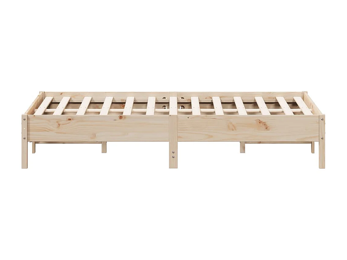 Bedframe zonder matras massief grenenhout 120x200 cm