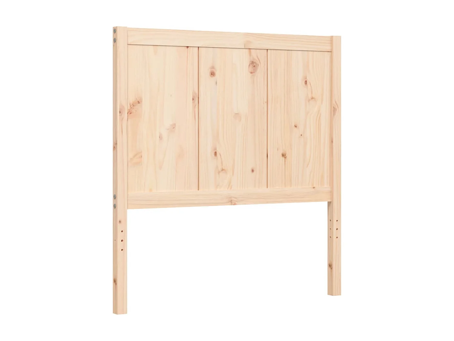 Cadre de lit sans matelas bois de pin massif