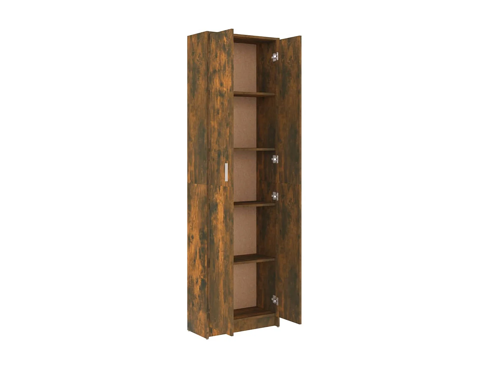 VidaXL Garde-Robe Couloir Chêne Fumé - Armoire Rangement Étroite 55x25x189 Cm