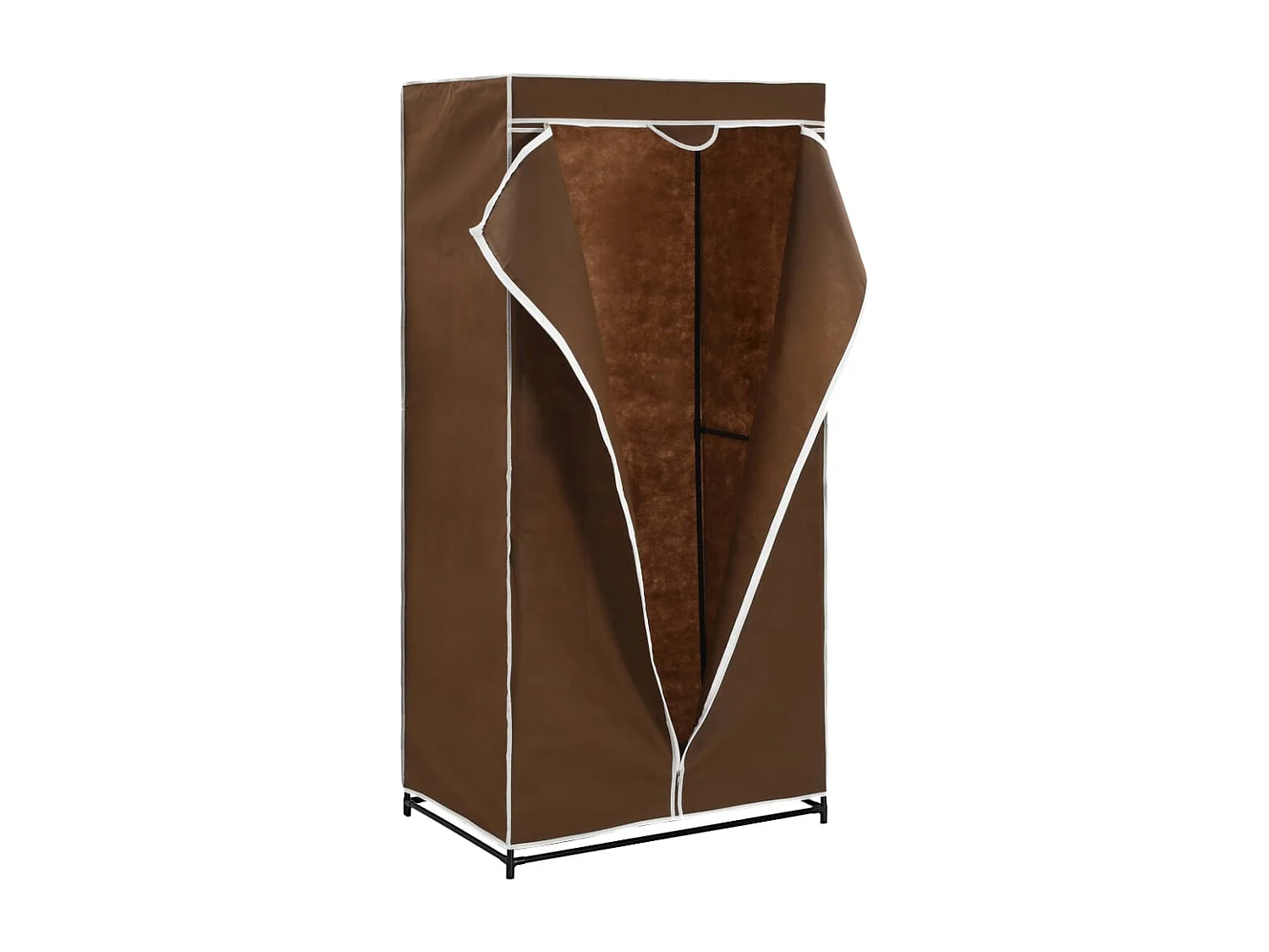 2 pcs Garde-robes Marron 75x50x160 cm