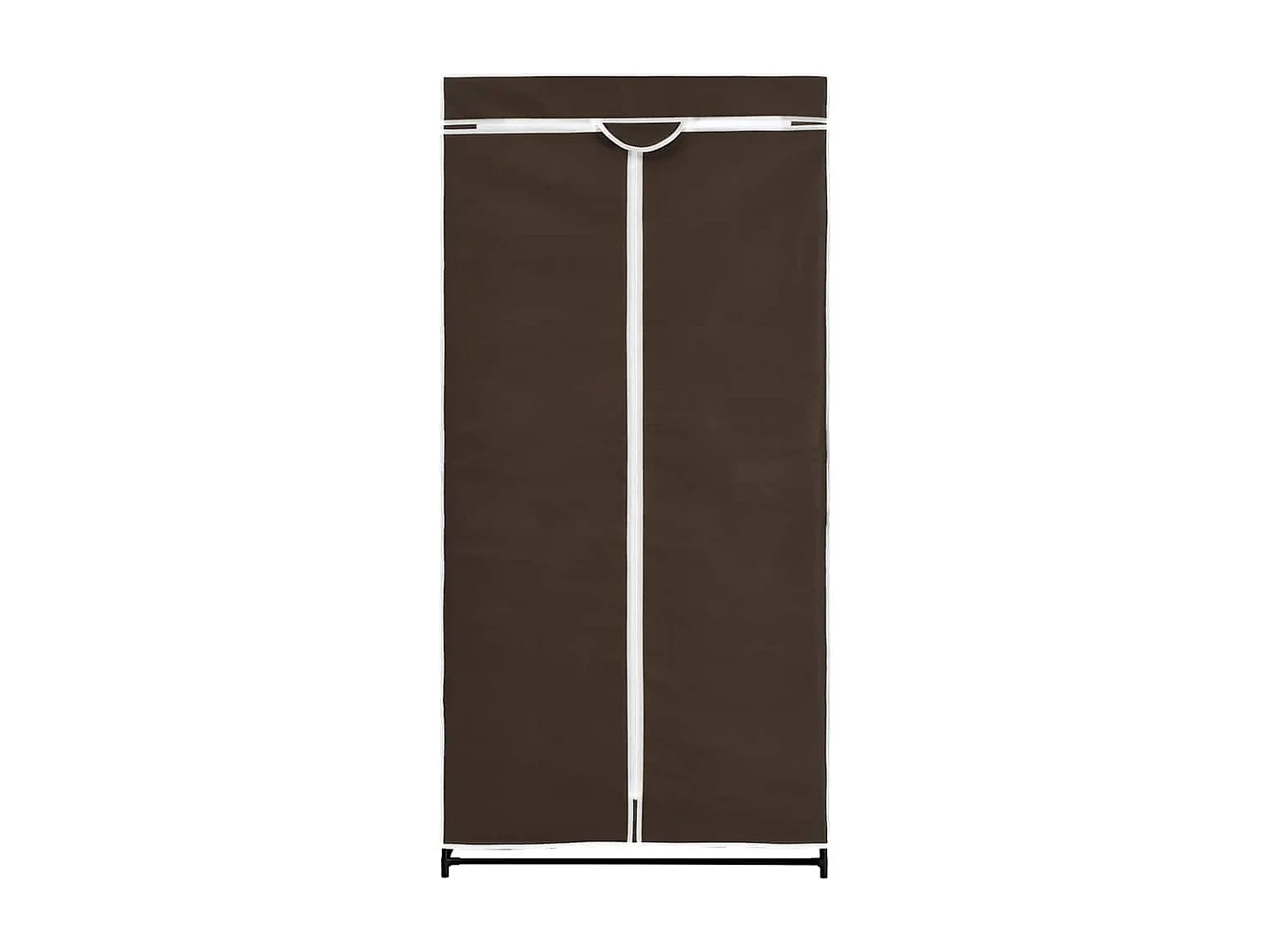 2 pcs Garde-robes Marron 75x50x160 cm