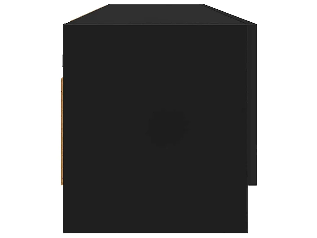 Roupeiro 100x32,5x35 cm derivados de madeira preto