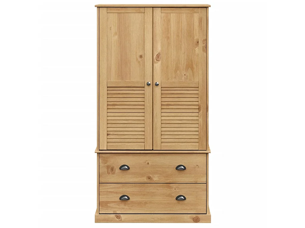 Armario VIGO madera maciza de pino 90x55x170 cm