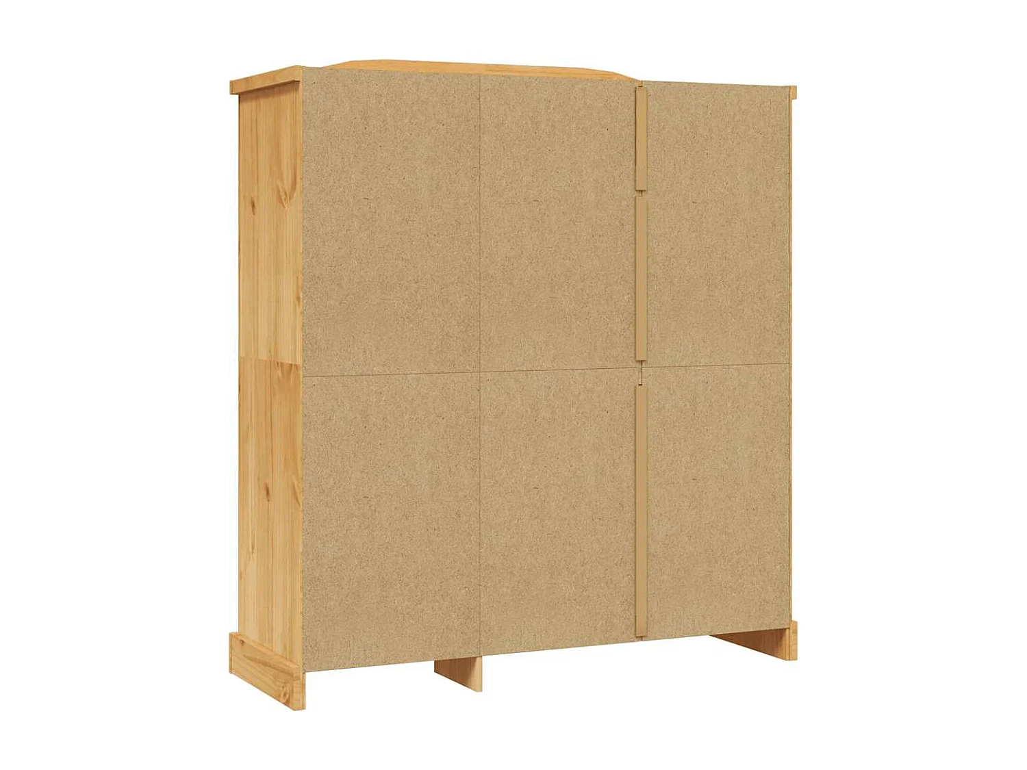 Roupeiro Corona Range pinho mexicano com 3 portas