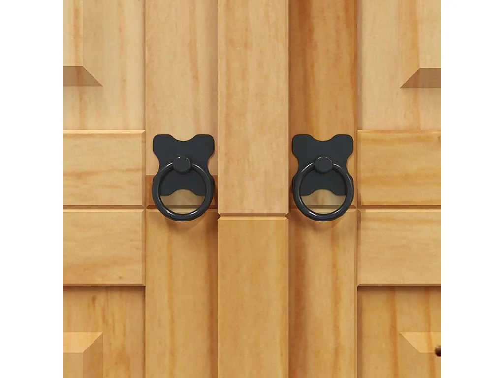 Roupeiro Corona Range pinho mexicano com 3 portas