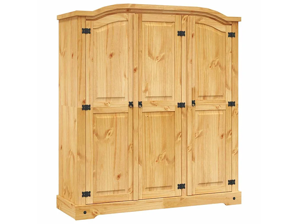 Armadio in Legno di Pino Messicano Corona Range 3 Ante