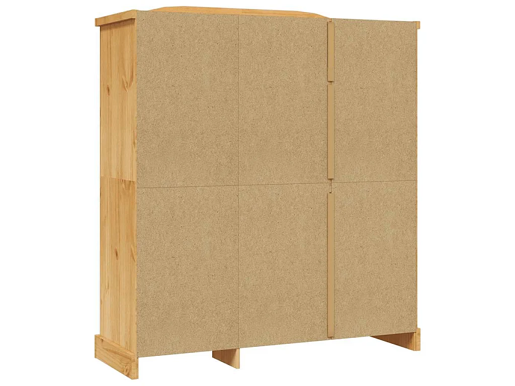 Armadio in Legno di Pino Messicano Corona Range 3 Ante
