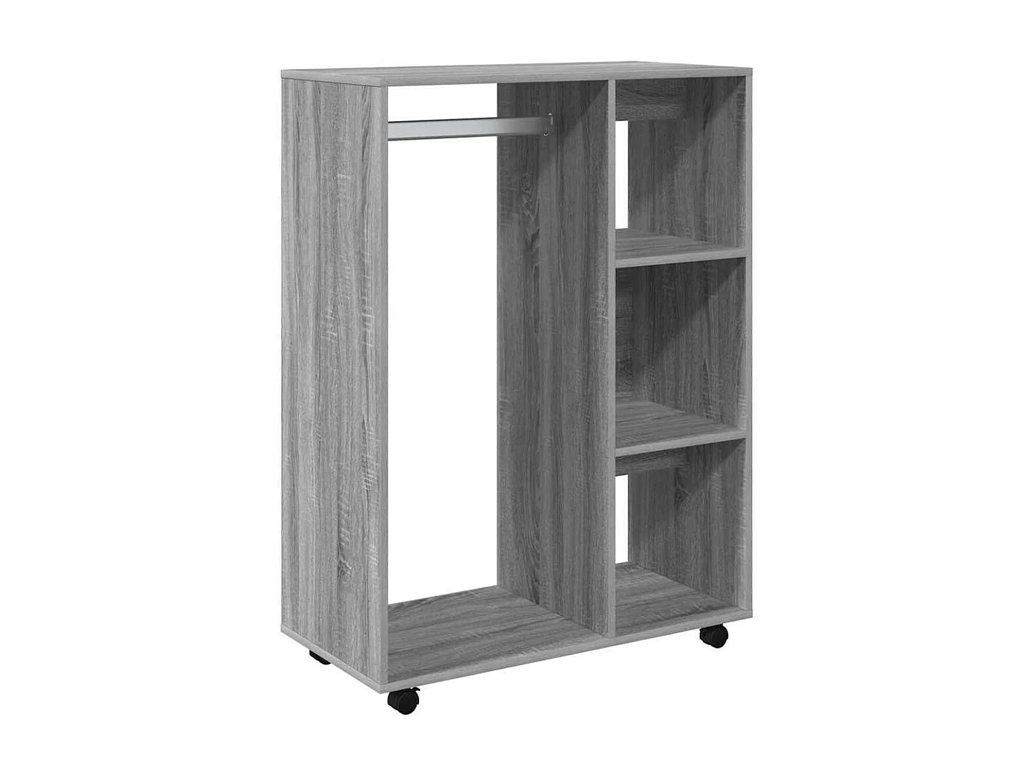 Garde-robe Sonoma gris 80x40x110 cm Bois d'ingénierie