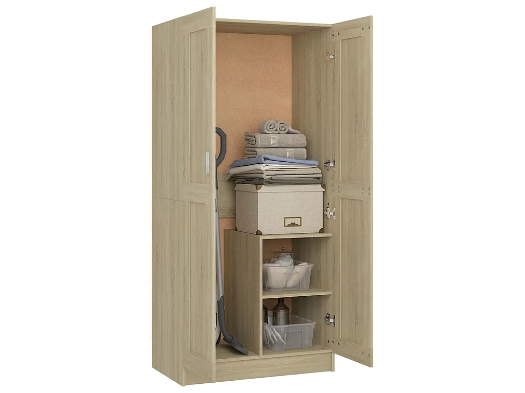 Garde-robe Chêne sonoma 82,5x51,5x180 cm Aggloméré