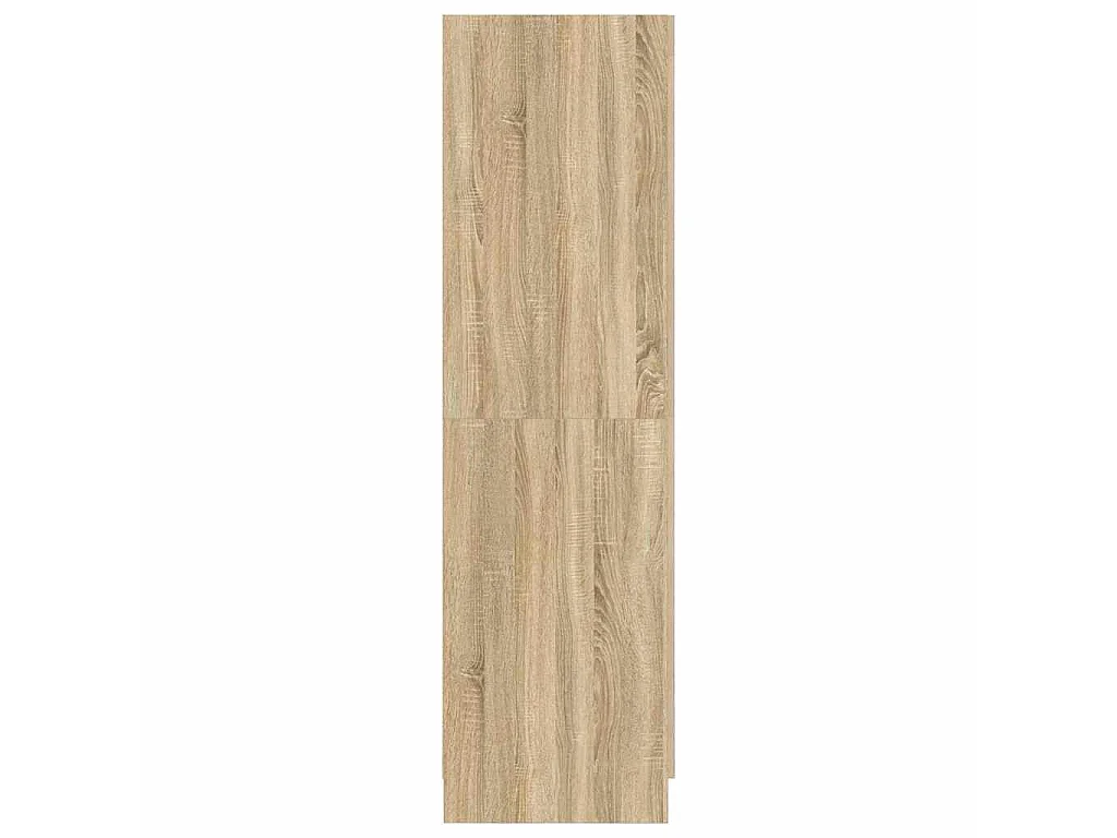 Armario de madera contrachapada color roble 82,5x51,5x180 cm