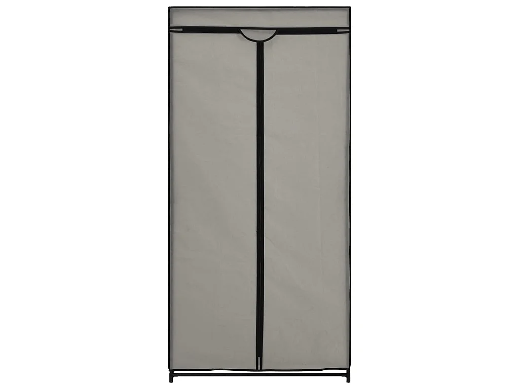 Armadio 2 pz Grigio 75x50x160 cm