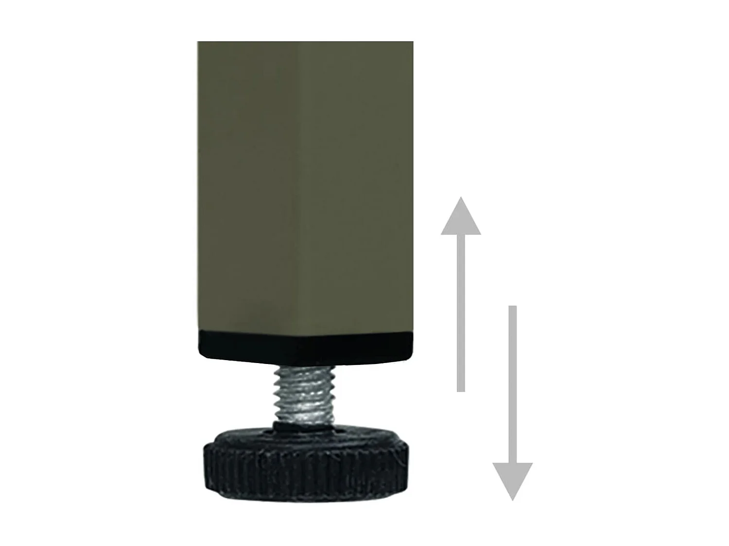 Garde-robe Vert olive 90x50x180 cm Acier