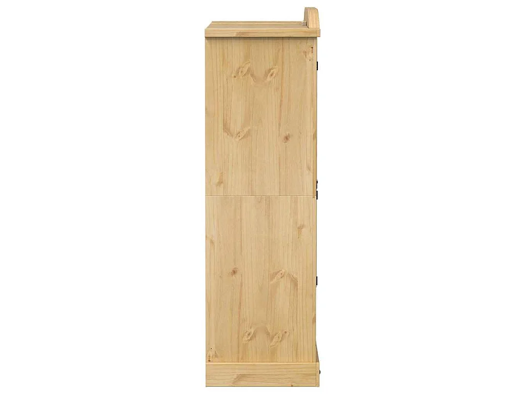 Garde-robe Corona 151,5x52x170 cm bois de pin massif