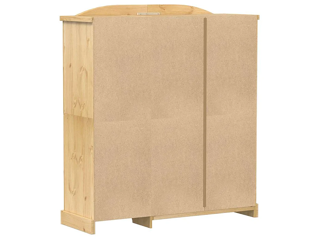 Garde-robe Corona 151,5x52x170 cm bois de pin massif