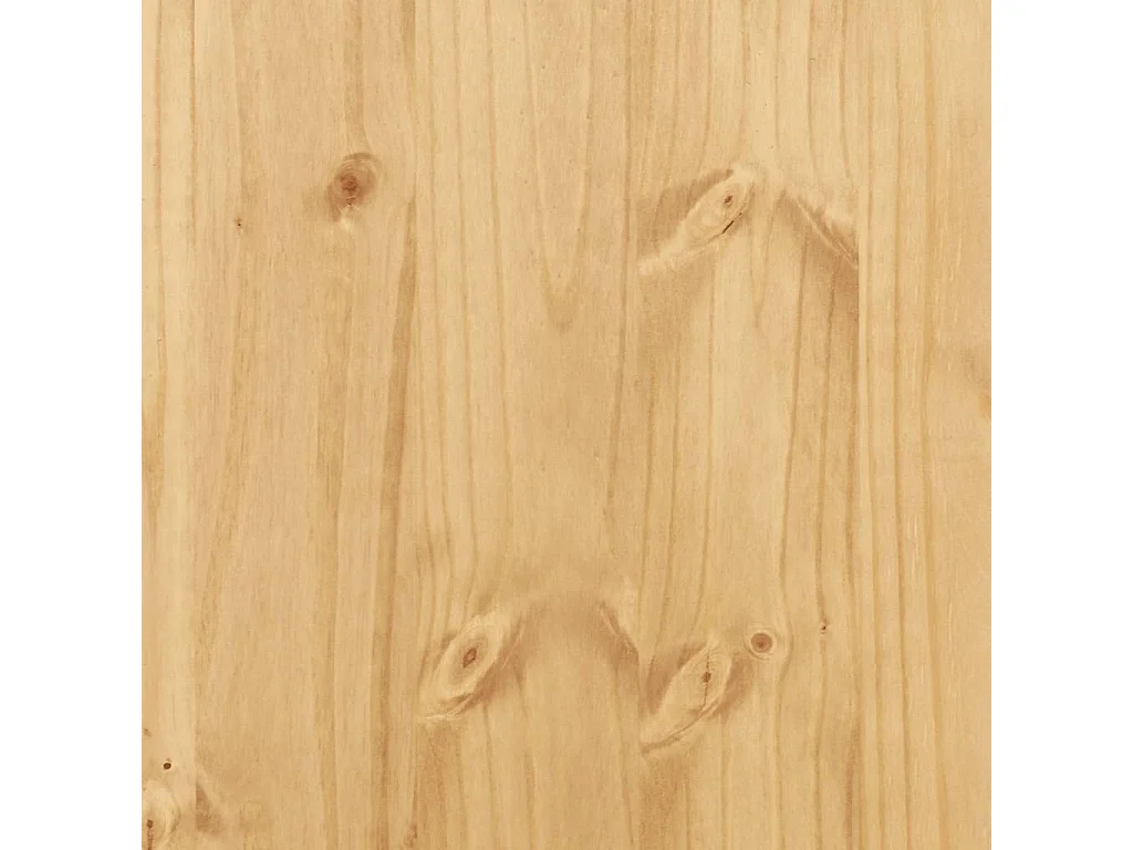 Garde-robe Corona 151,5x52x170 cm bois de pin massif