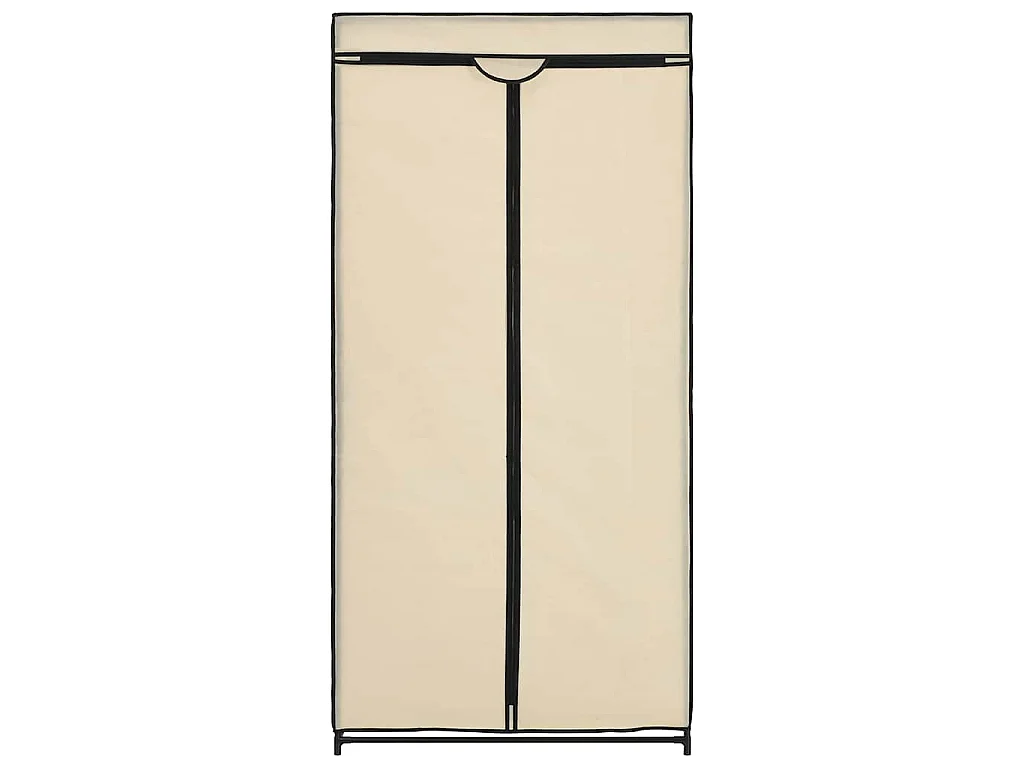 Armadio 2 pz Crema 75x50x160 cm