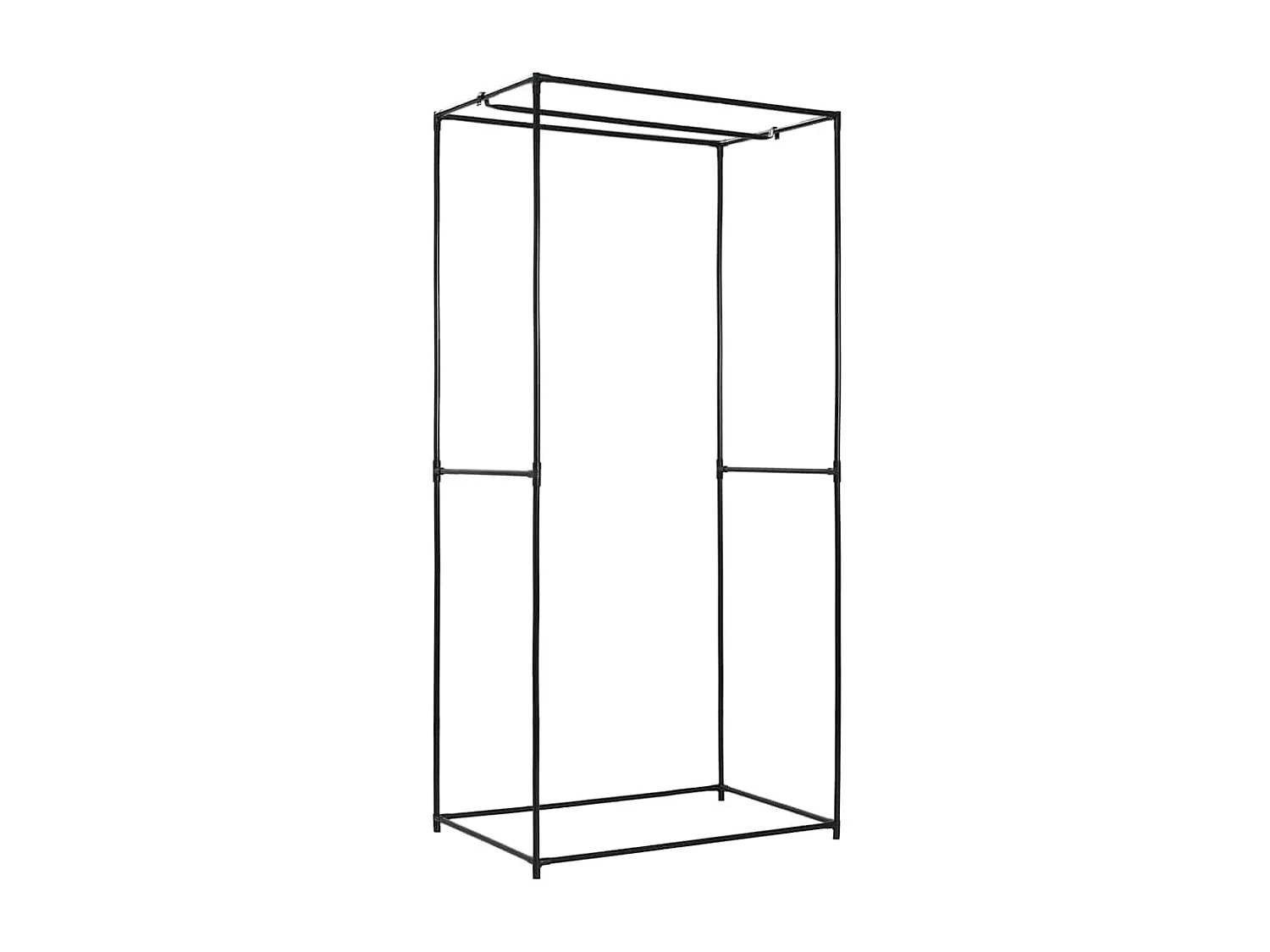 Garde-robe Gris 75x50x160 cm