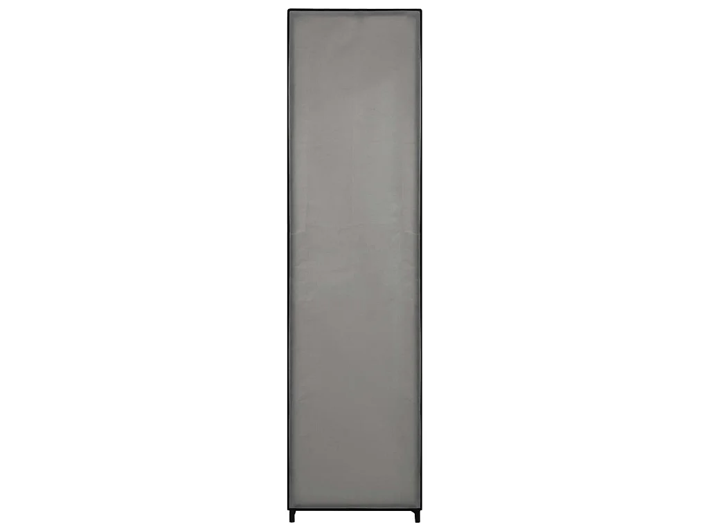 Guardaroba con 4 Scomparti Grigio 175x45x170 cm