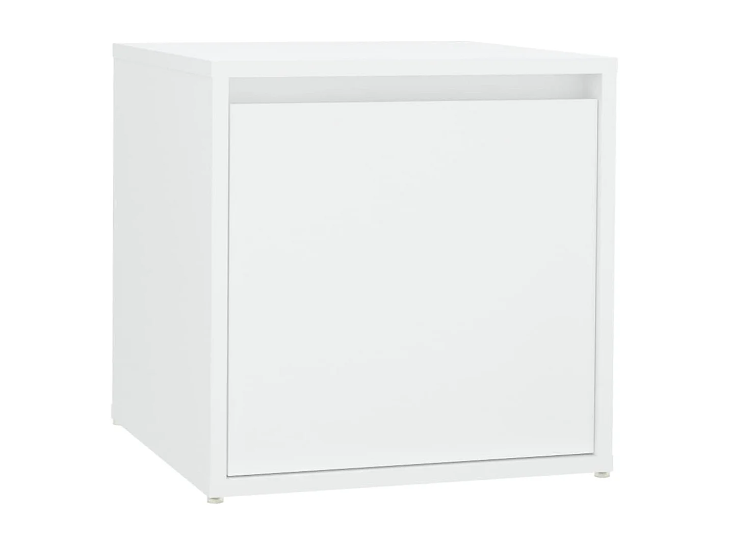 Conjunto de móveis de corredor derivados de madeira branco