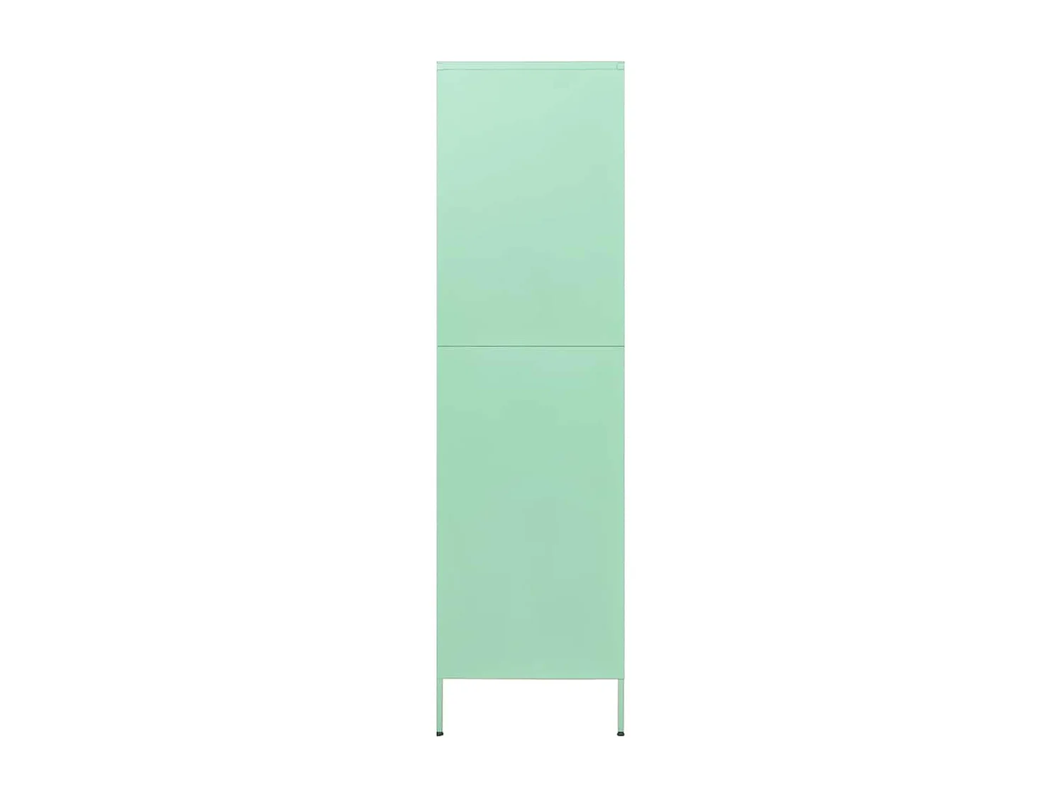 Garde-robe Vert menthe 90x50x180 cm Acier