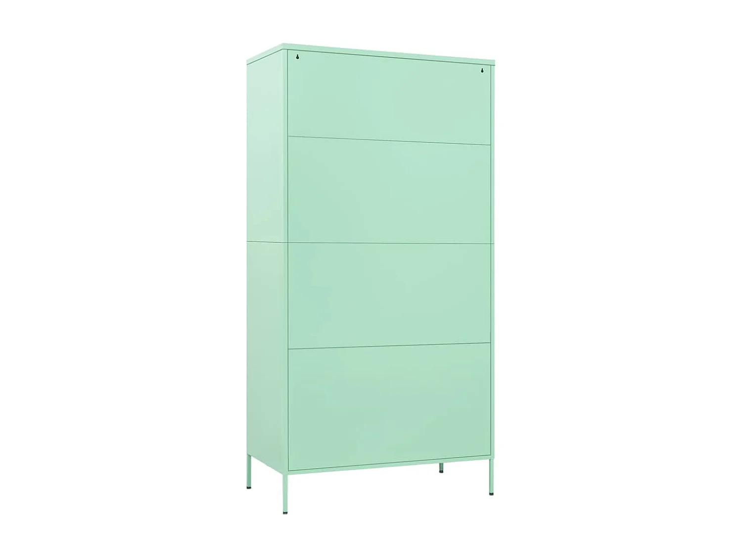 Garde-robe Vert menthe 90x50x180 cm Acier