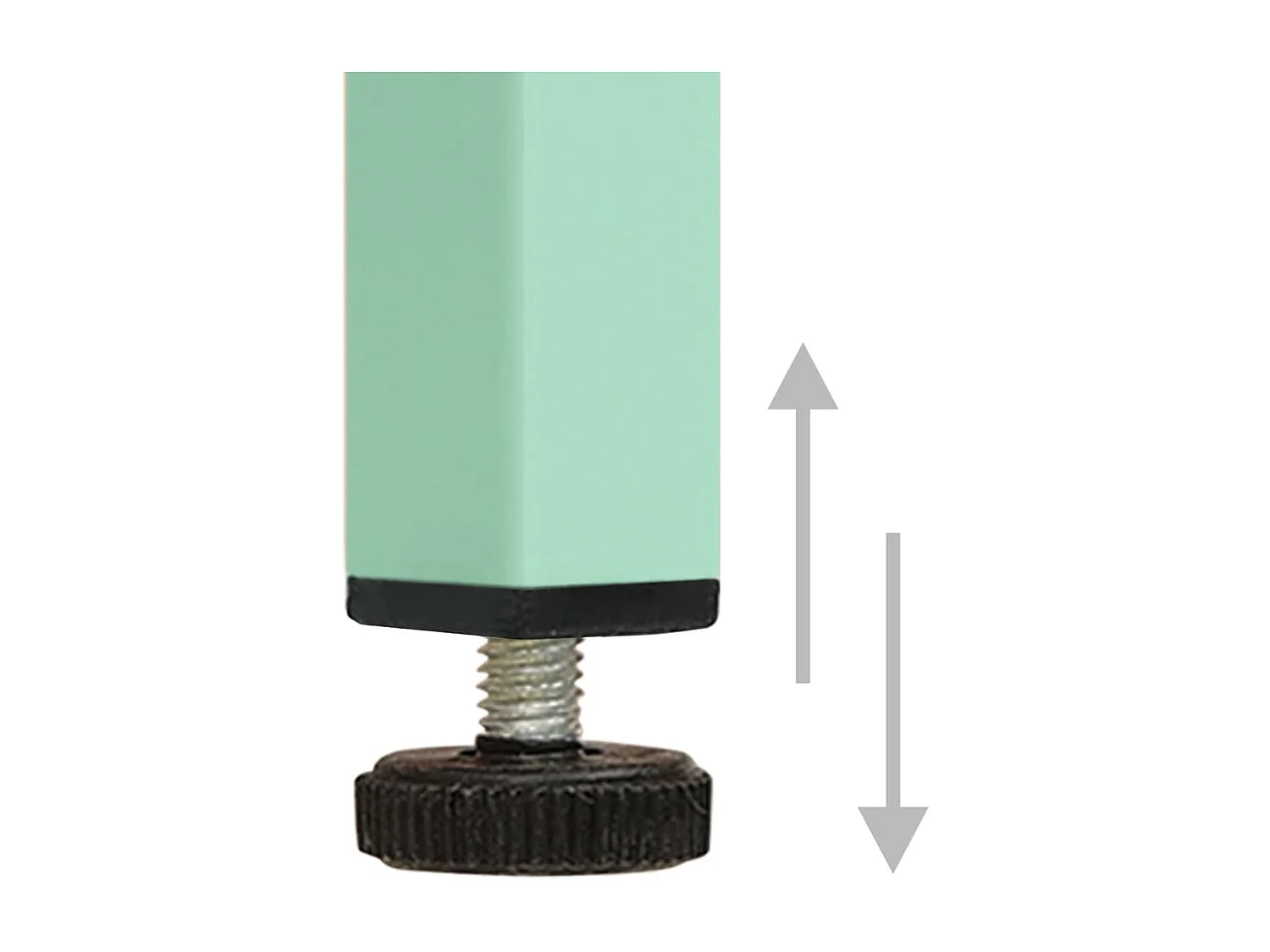 Garde-robe Vert menthe 90x50x180 cm Acier