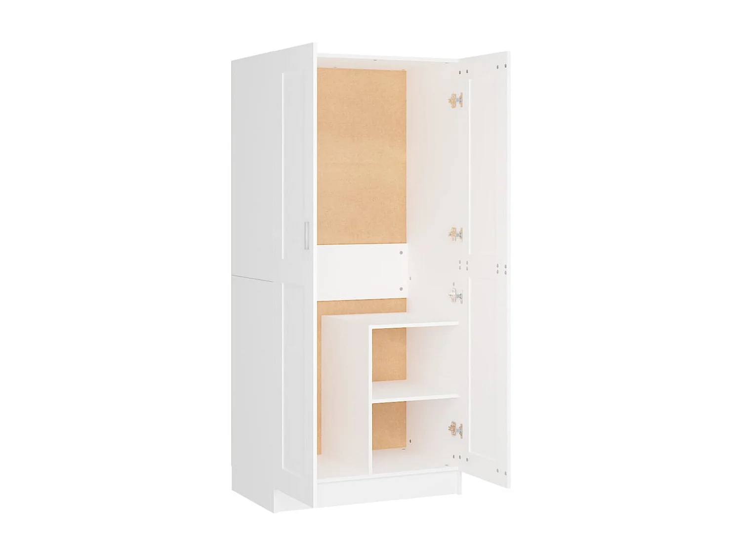 Garde-robe Blanc 82,5x51,5x180 cm Aggloméré