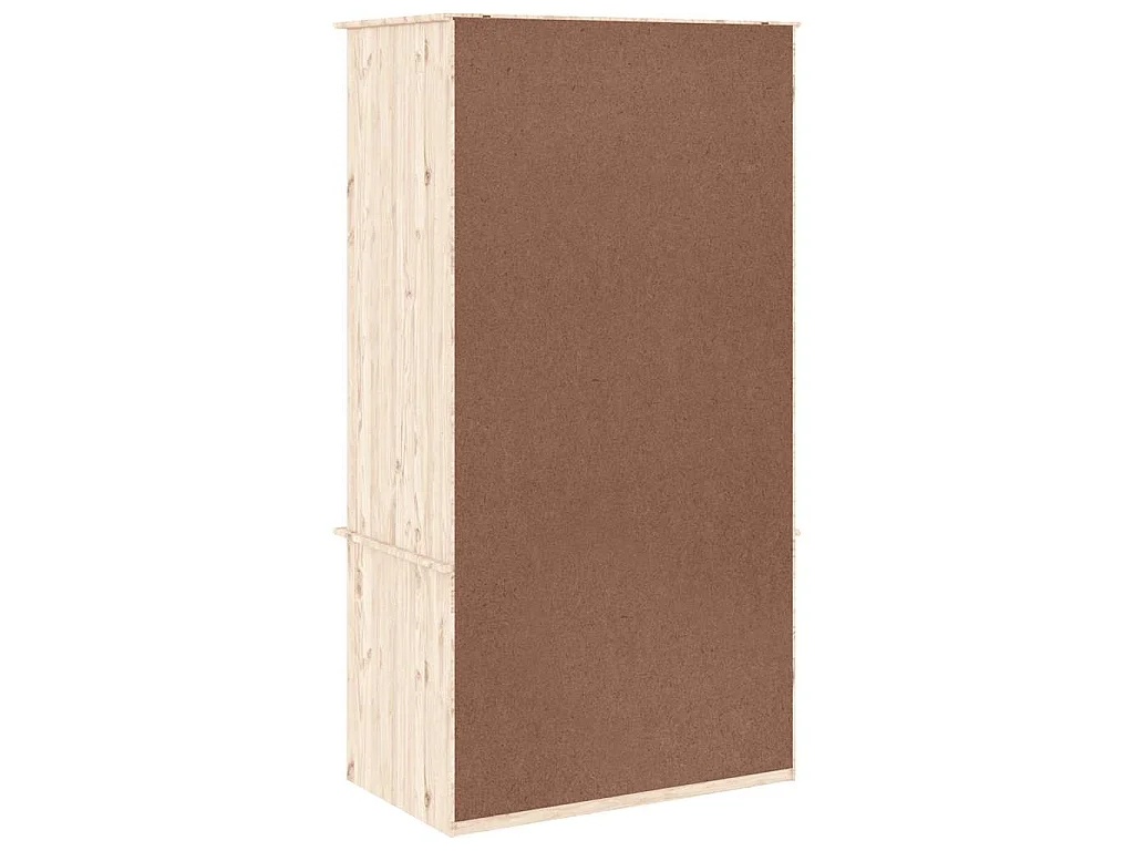 Garde-robe ALTA 90x55x170 cm bois massif de pin