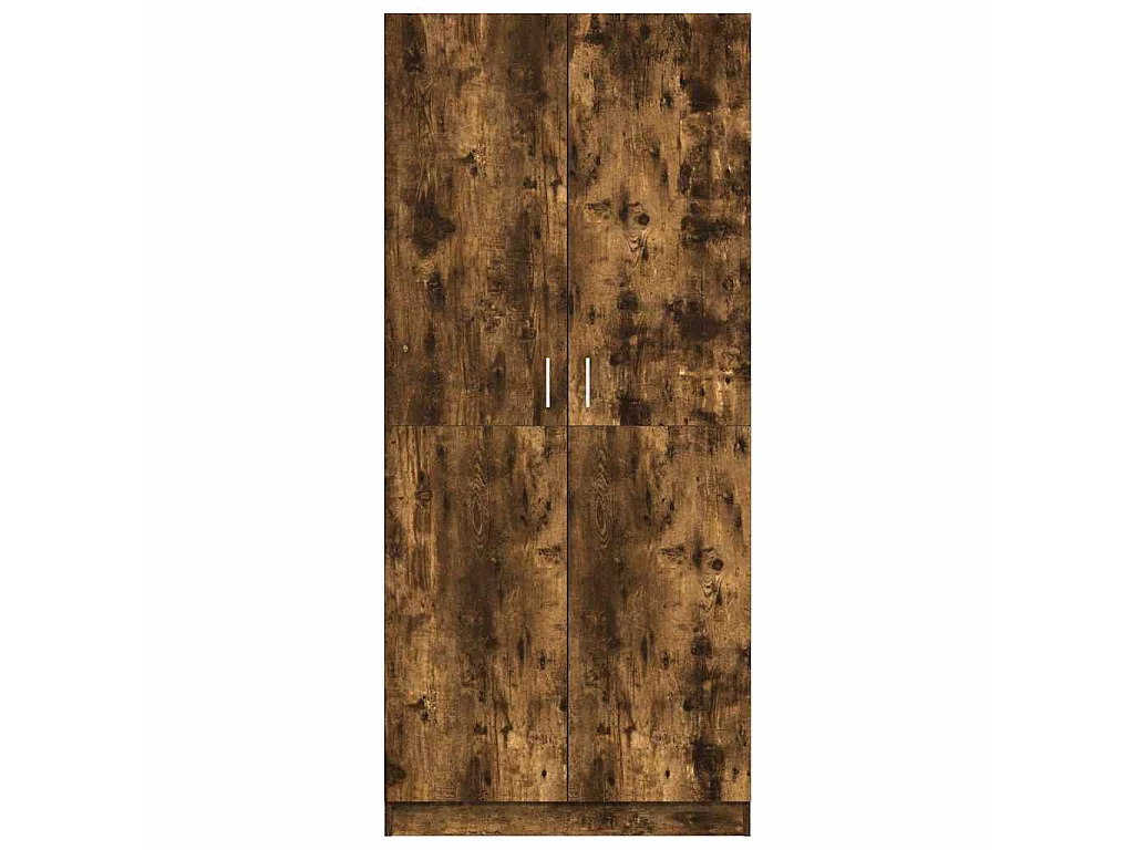 Kleiderschrank Räuchereiche 80x52x180 cm Holzwerkstoff
