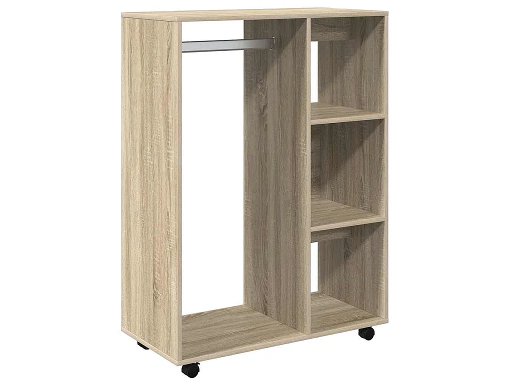 Garde-robe Chêne sonoma 80x40x110 cm Bois d’ingénierie