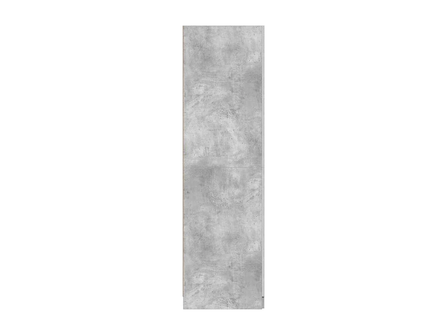 Armadio Grigio Cemento 80x52x180 cm in Legno Multistrato