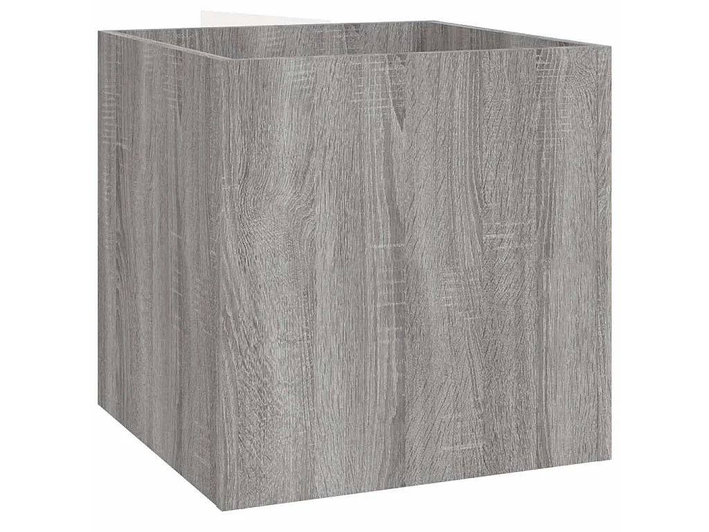Set di Mobili da Corridoio Grigio Sonoma in Legno Multistrato