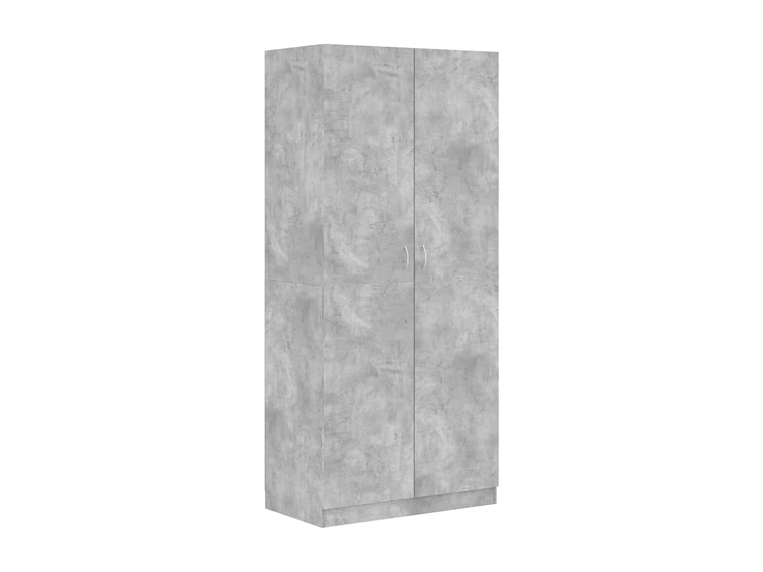 Garde-robe Gris béton 90x52x200 cm Bois d’ingénierie